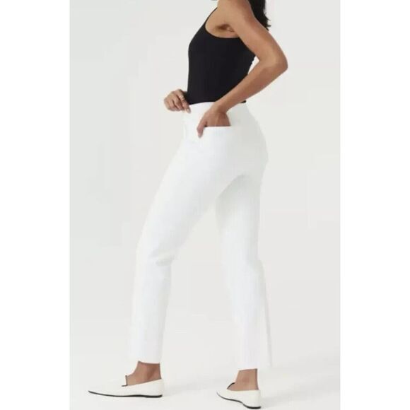 SPANX White Ankle Pants - Picture 1 of 9
